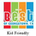 2013 Best of Georgetown, Best Kid Friendly Store